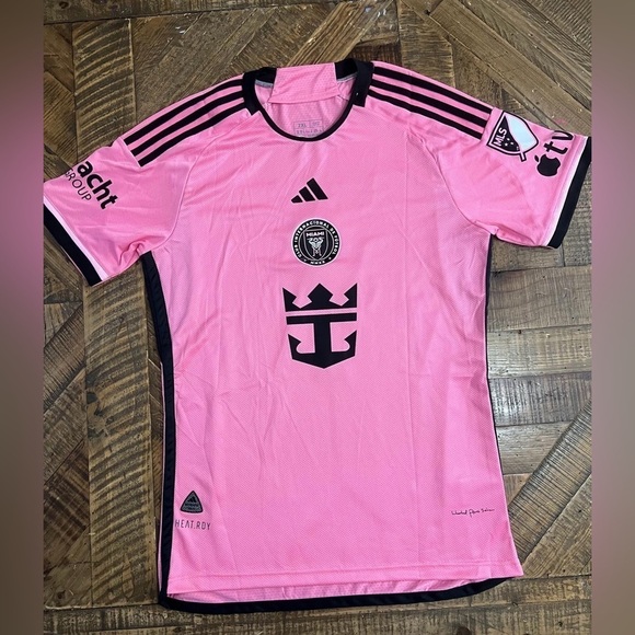 NEW Player Version Inter Miami Leo Messi #10 Jersey 24/25 Home Pink - Picture 4 of 6